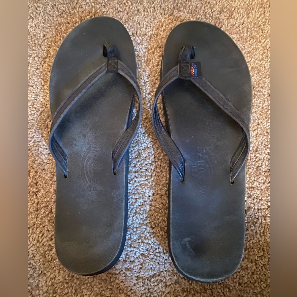Women’s Rainbow Sandals Size 10